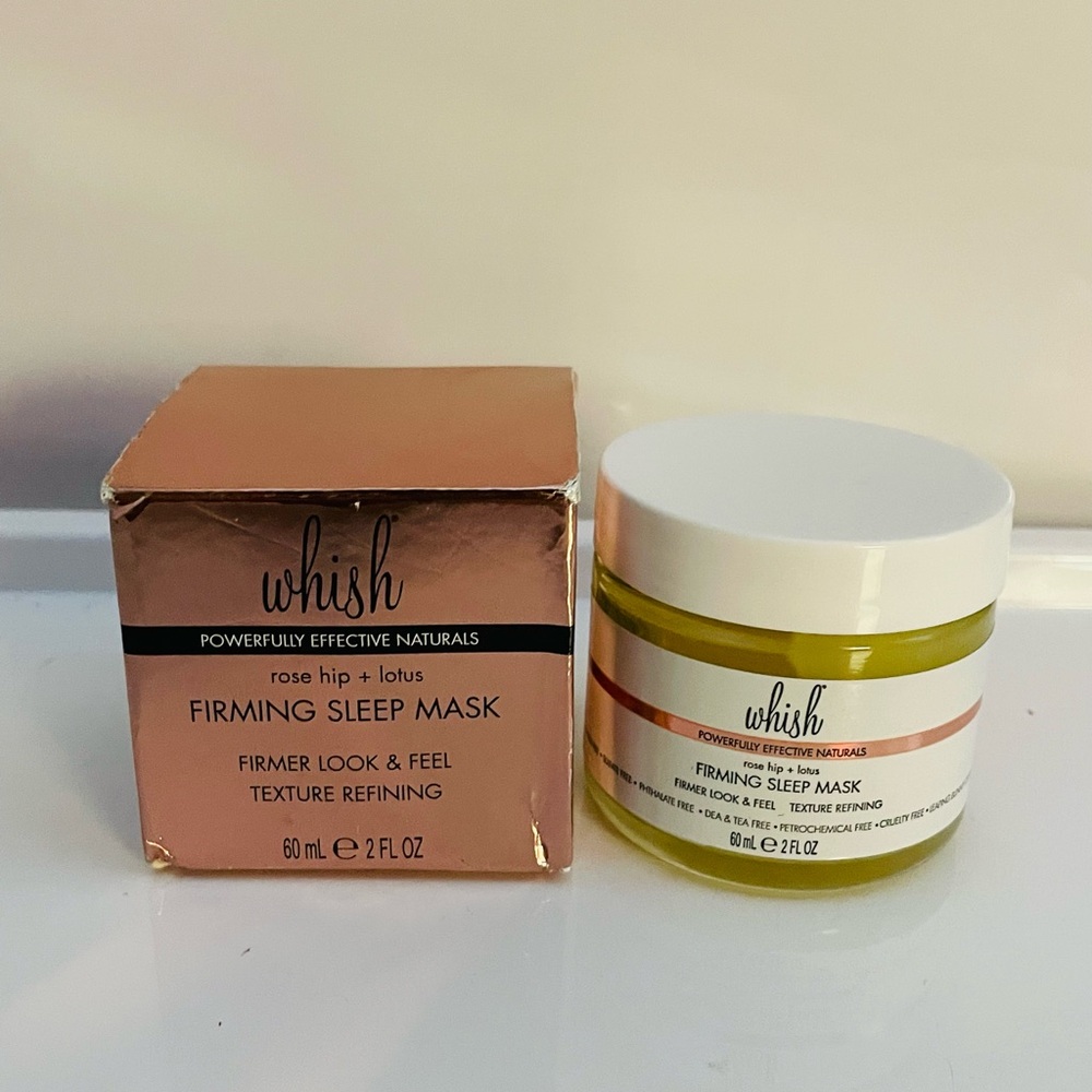 NIB Whish Firming Sleep Mask New in Box 60 mL / 2 fl oz